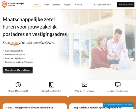 Maatschappelijkezetels.be Logo